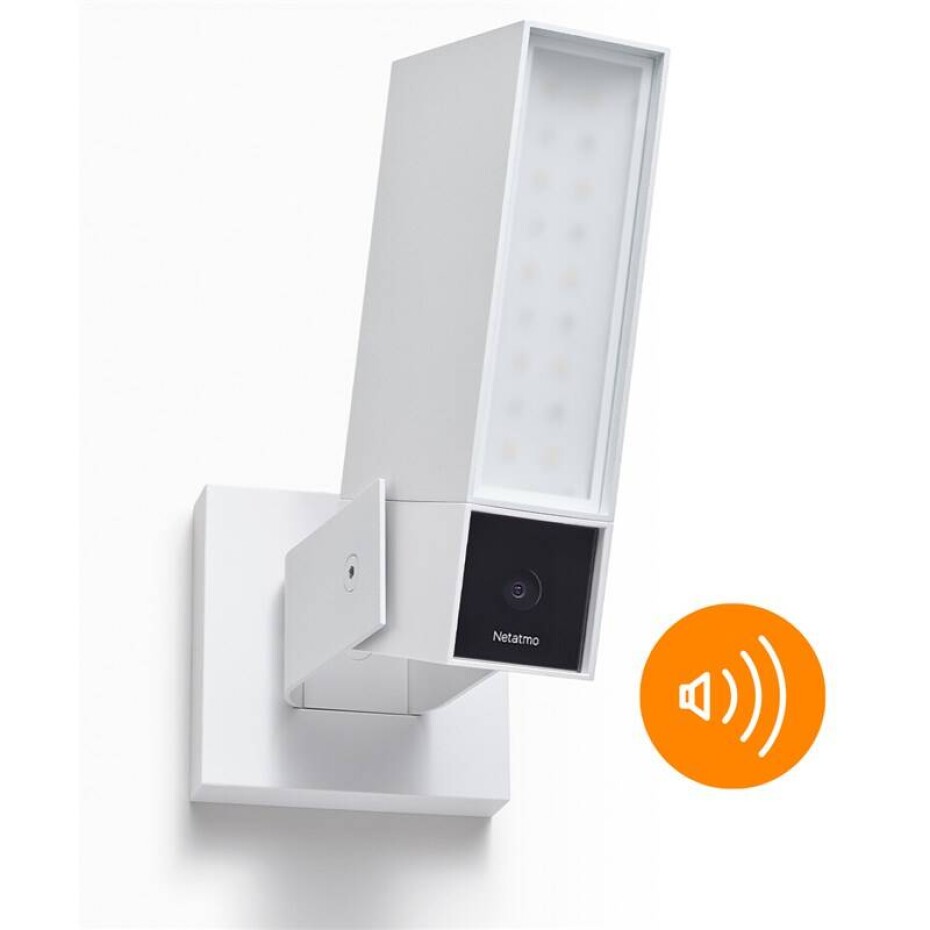 Netatmo Smart Outdoor Camera with Siren (NOC-S-W-EC) bílá - main (0)