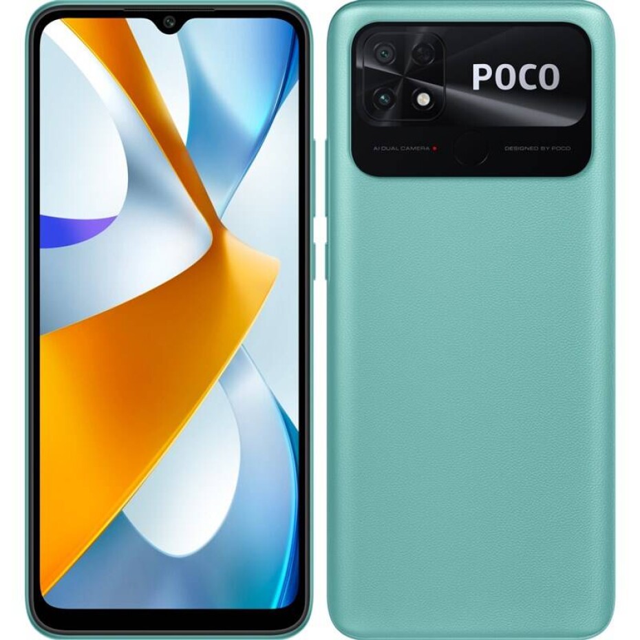 Poco C40 4GB/64GB - Coral Green (38632) - main (0)