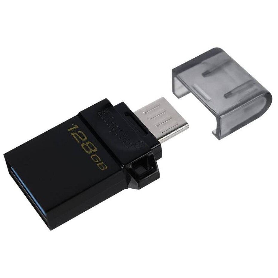 Kingston DataTraveler microDuo3 Gen2 128GB (DTDUO3G2/128GB) černý - main (0)