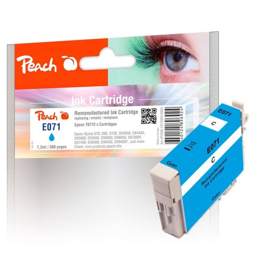 Peach Epson 71, T0712, 380 stran (313934) azurová - main (0)