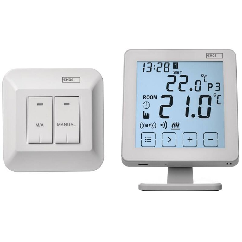 EMOS pokojový, programovatelný, bezdrátový, WiFi, P5623 (P5623) - main (0)