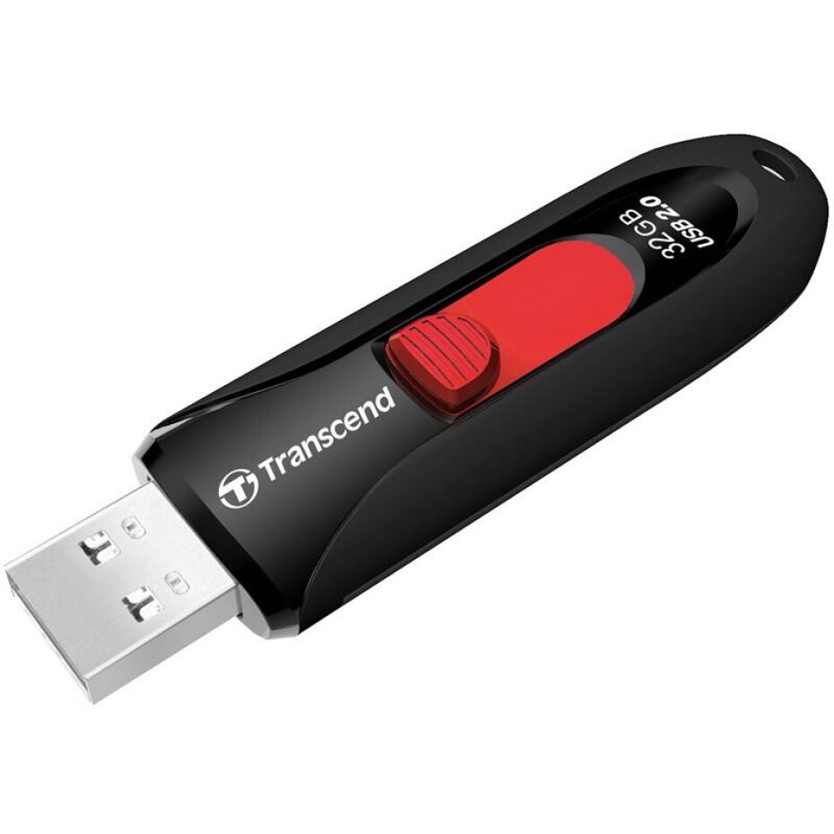 Transcend JetFlash 590 32 GB USB 2.0 (TS32GJF590K) černý/červený - main (0)
