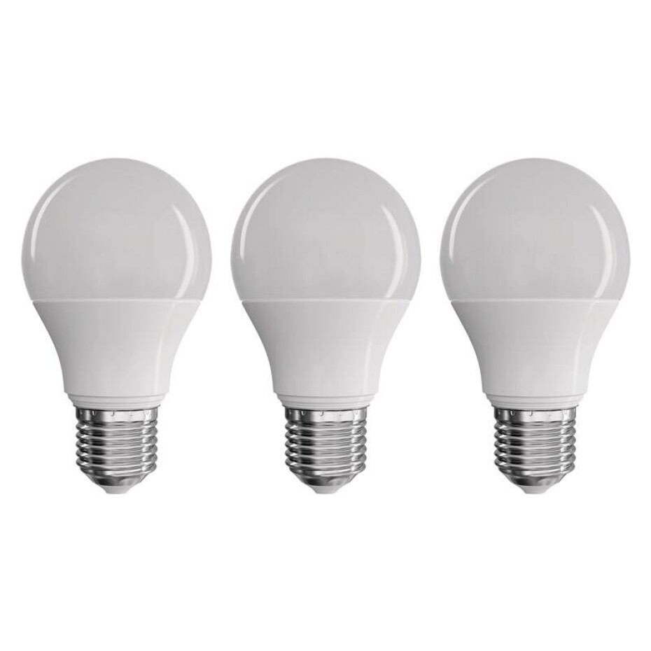 EMOS True Light, klasik, 7,2W, E27, neutrální bílá, 3 ks (ZQ51453) - main (0)
