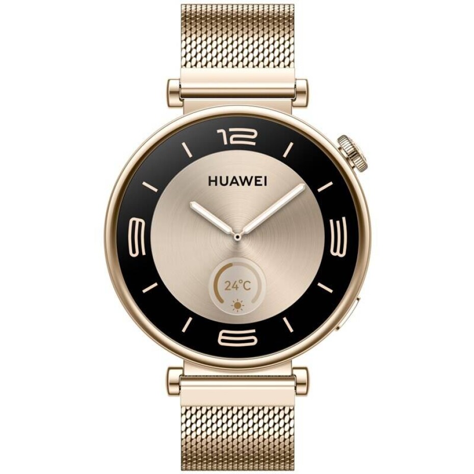 Huawei Watch GT 4 41 mm - Gold + Gold Milanese Strap (55020BJA) - main (0)