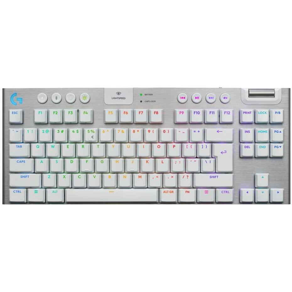Logitech G915 X Lightspeed TKL Wireless, US layout (920-012737) bílá - main (0)