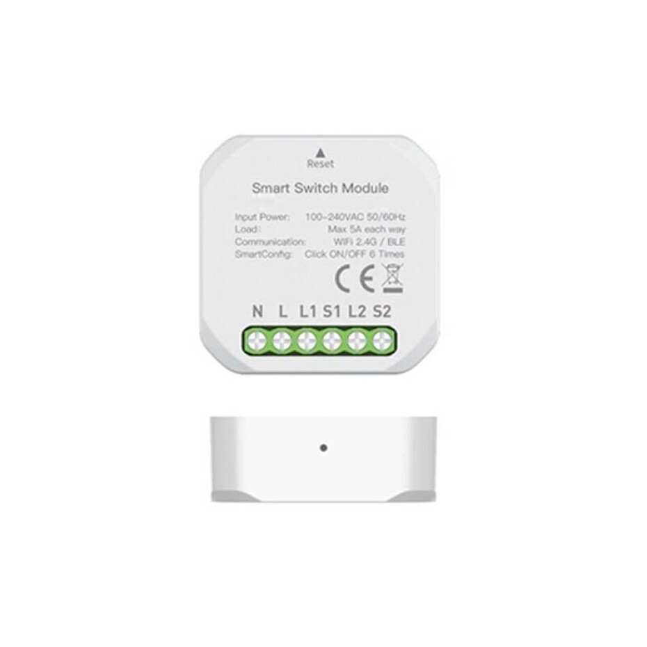 iQtech SmartLife SB21, Dvojté mini WiFi relé, 2x 5A (IQTA127) - main (0)