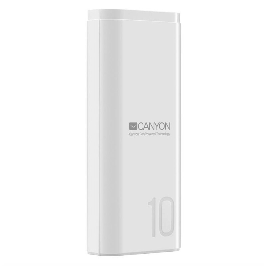 Canyon PB-10007W, 10000 mAh, USB-C (CNE-CPB010W) bílá - main (0)