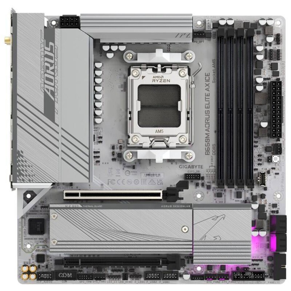 Gigabyte B650M AORUS ELITE (B650M A ELITE AX ICE) - main (0)