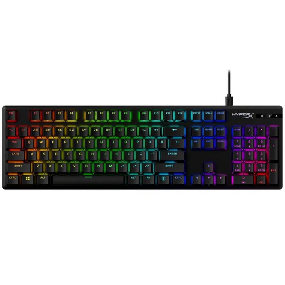 HyperX Alloy Origins PBT - Aqua, US (639N5AA#ABA) černá - main (0)
