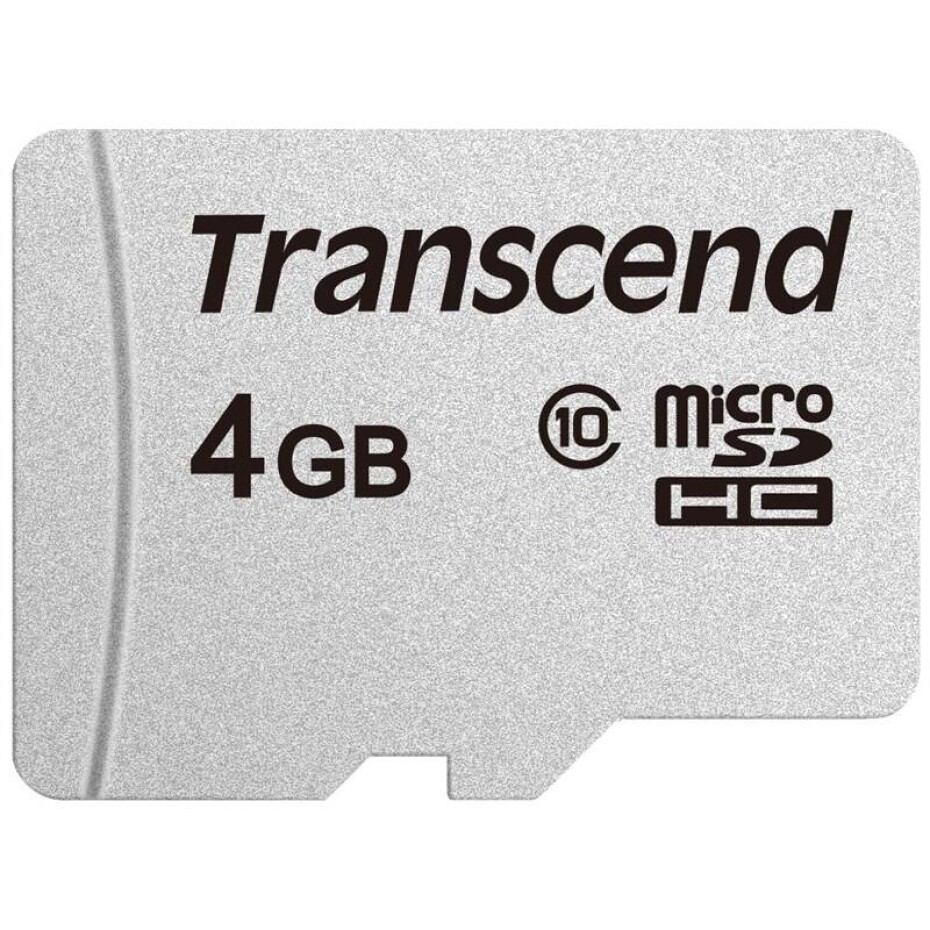 Transcend MicroSDHC 4GB 300S UHS-I U1 (20R/10W) (TS4GUSD300S) - main (0)