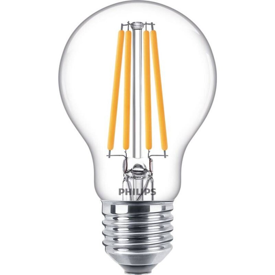Philips filament klasik, E27, 10,5W, studená bílá (8718699762070) - main (0)