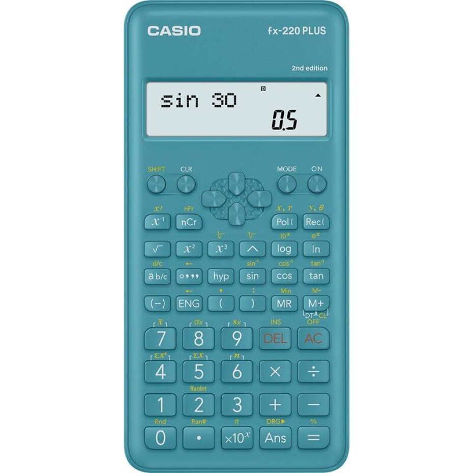 Casio FX 220 PLUS 2E modrá - main (0)