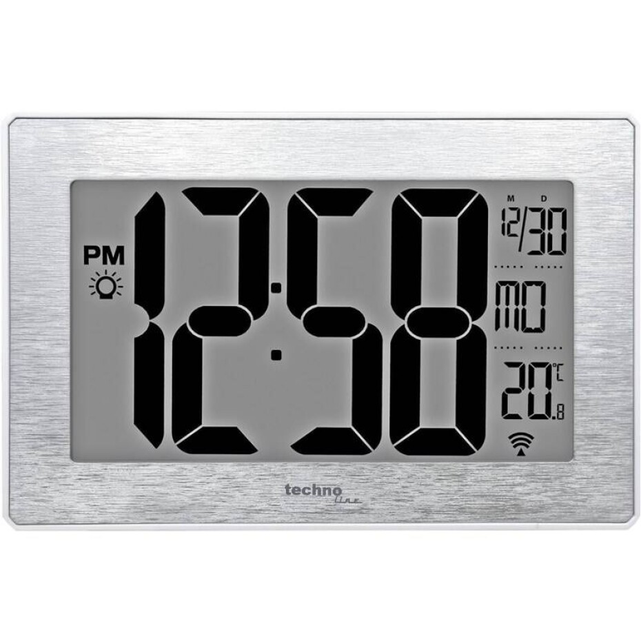 TechnoLine WS 8019 stříbrné - main (0)