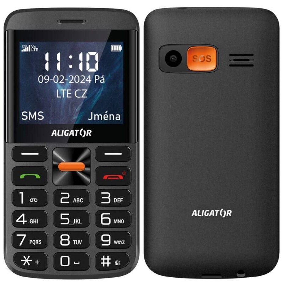 Aligator A910 4G Senior (A910B) černý - main (0)
