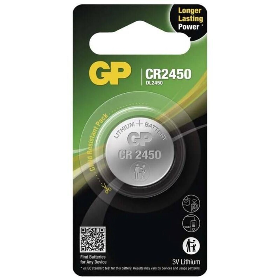 GP CR2450, blistr 1ks (B15851) - main (0)