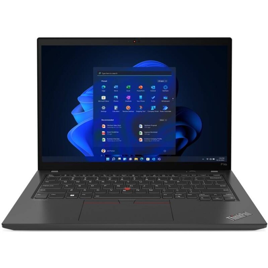 Lenovo ThinkPad P14s Gen 4 (21HF0016CK) černý - main (0)