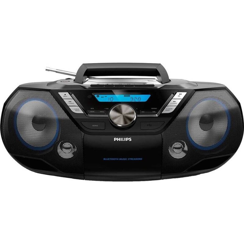 Radiomagnetofon s DAB+/CD Philips AZB798T černý - main (0)