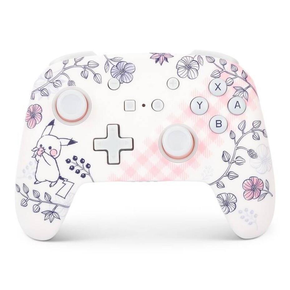 PowerA Enhanced Wireless Controller - Nintendo Switch - Pokémon Pikachu Garden (NSGP0257-01) bílý - main (0)
