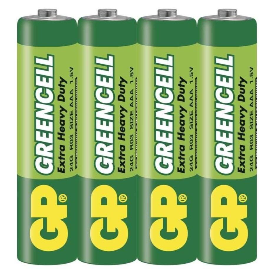 GP Greencell AAA (R03), 4 ks (B12104) - main (0)