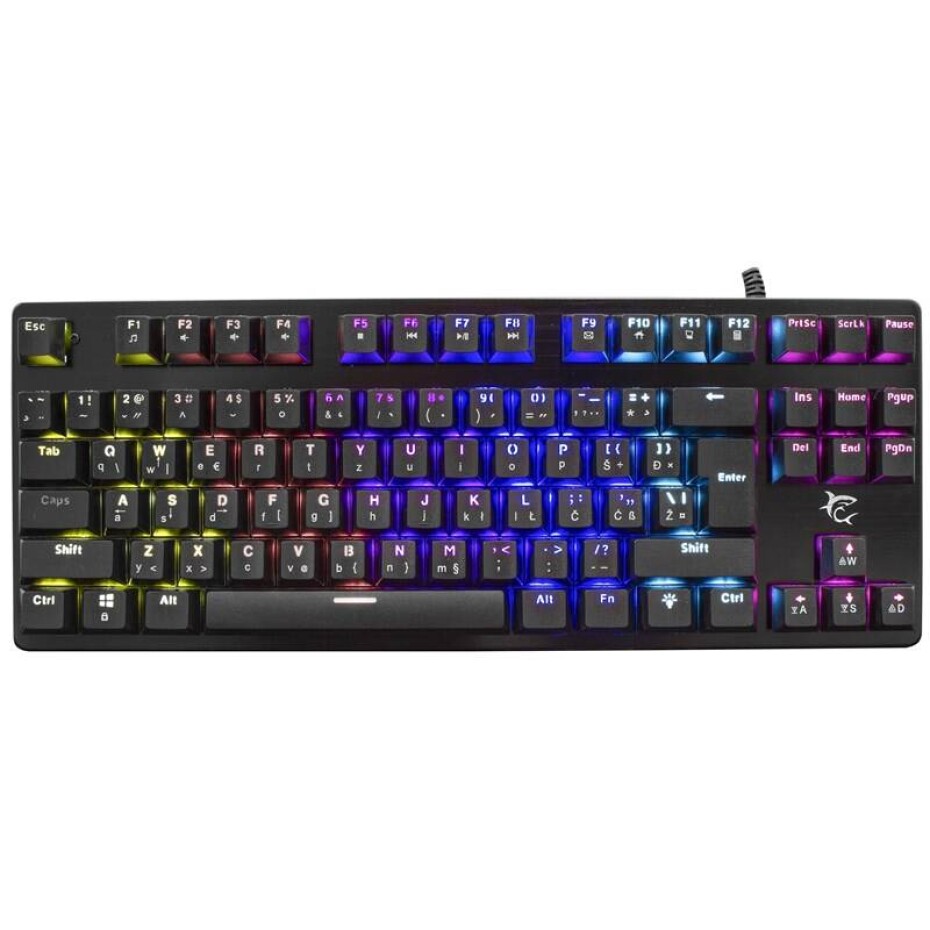 White Shark SPARTAN, US layout, Blue Switch (SPARTAN-US) černá - main (0)