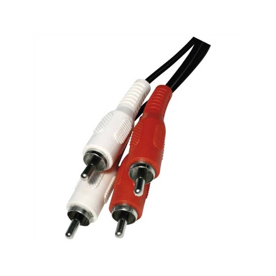 EMOS 2x Cinch / 2x Cinch, 2m černý - main (0)