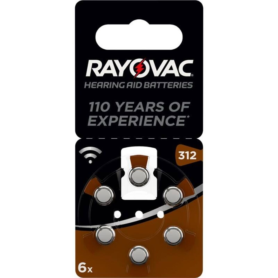 Varta Rayovac 312, blistr 6ks (4607945416) - main (0)