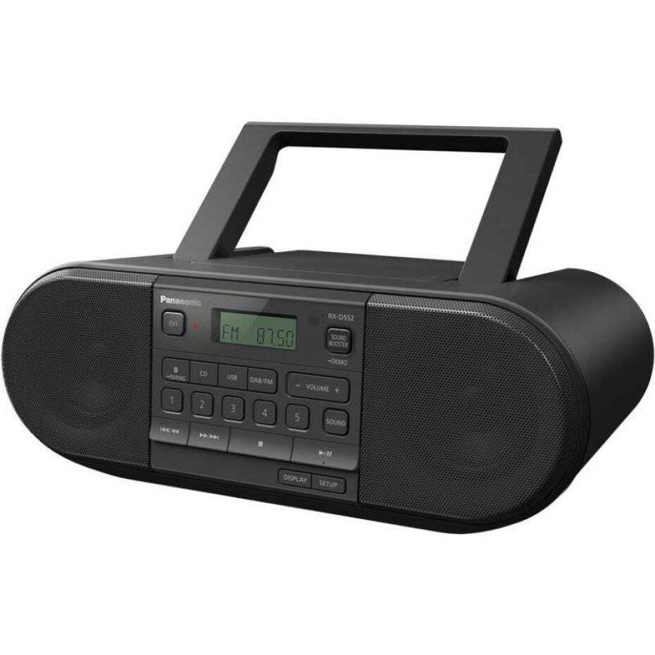 Radiopřijímač DAB+/CD Panasonic RX-D552E-K černý - main (0)