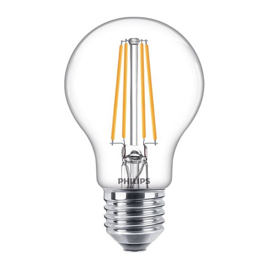 Philips klasik, 7W, E27, teplá bílá (8718699777579) - main (0)