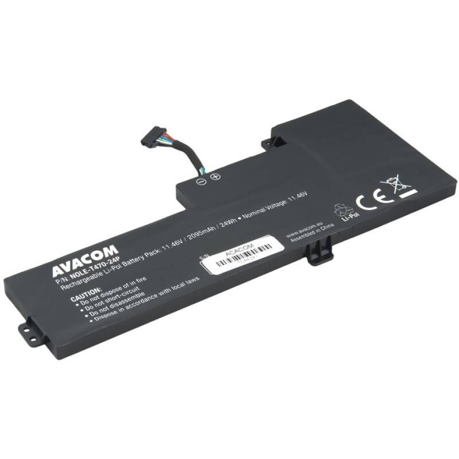 Avacom Lenovo ThinkPad T470, T480 Li-Pol 11,46V 2095mAh 24Wh (NOLE-T470-24P) - main (0)