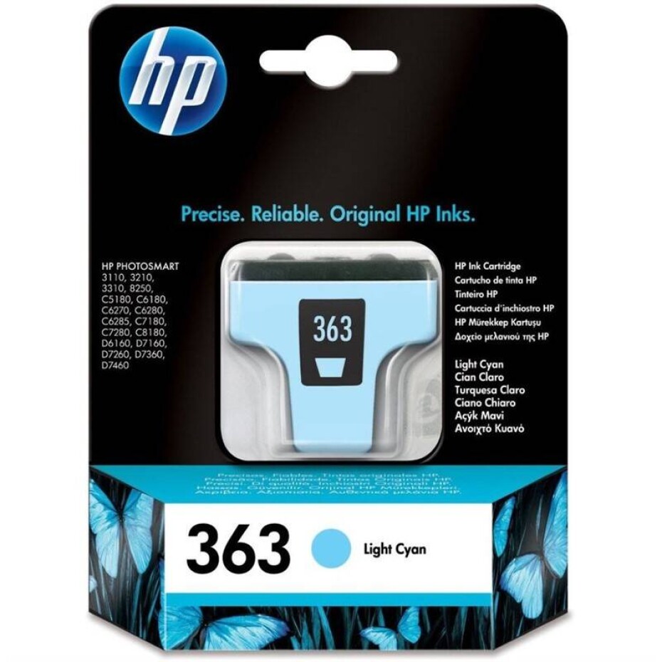 HP 363, 5,5 ml - světle azurová (C8774EE) - main (0)