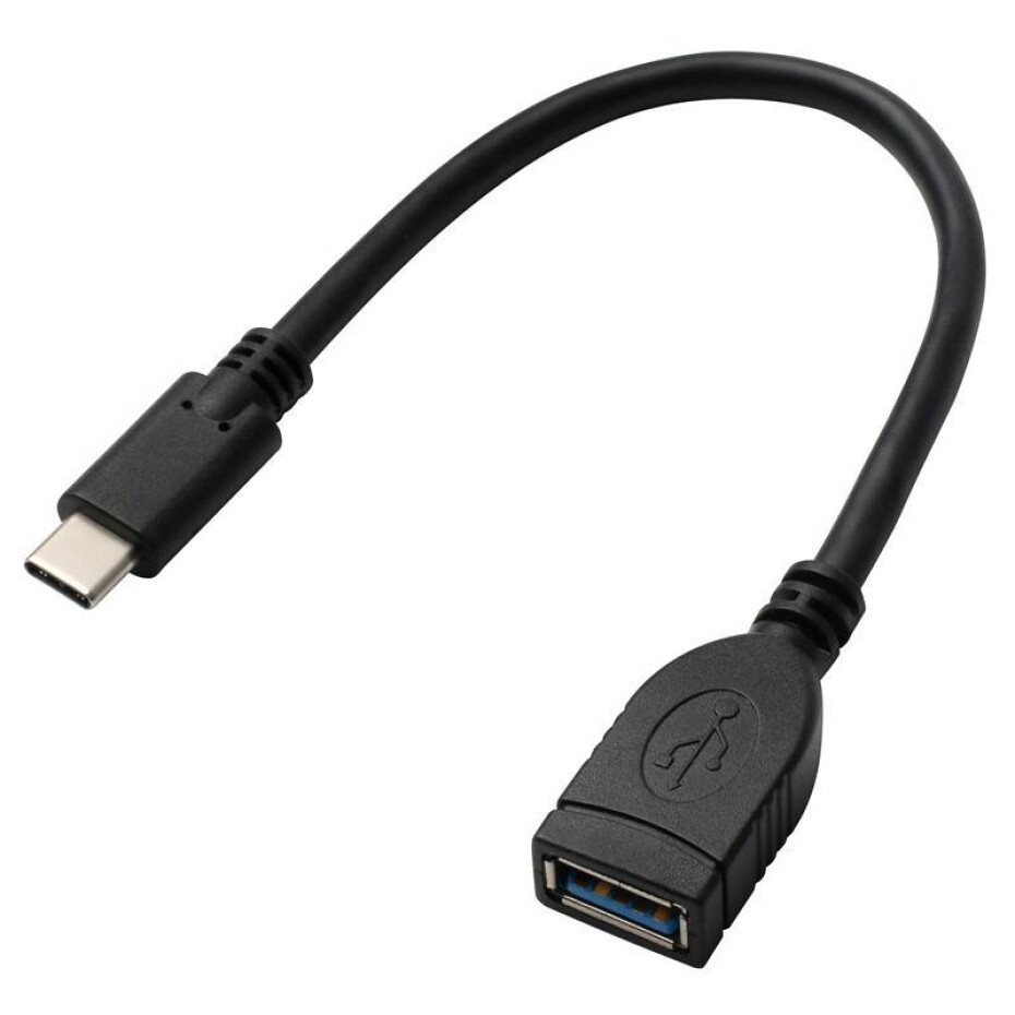GoGEN USB A/USB-C 3.1, OTG, 0,2m (USBCOTG) černý - main (0)