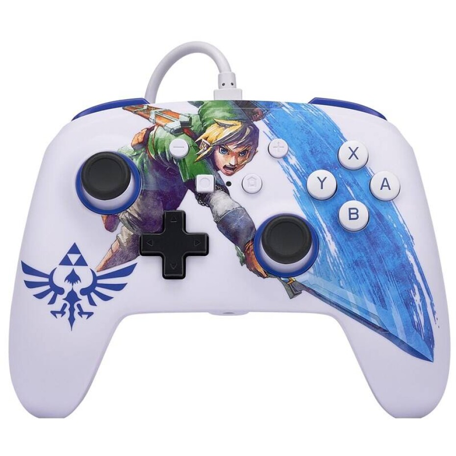 PowerA Enhanced Wired pro Nintendo Switch - Master Sword Attack (1526548-01) - main (0)