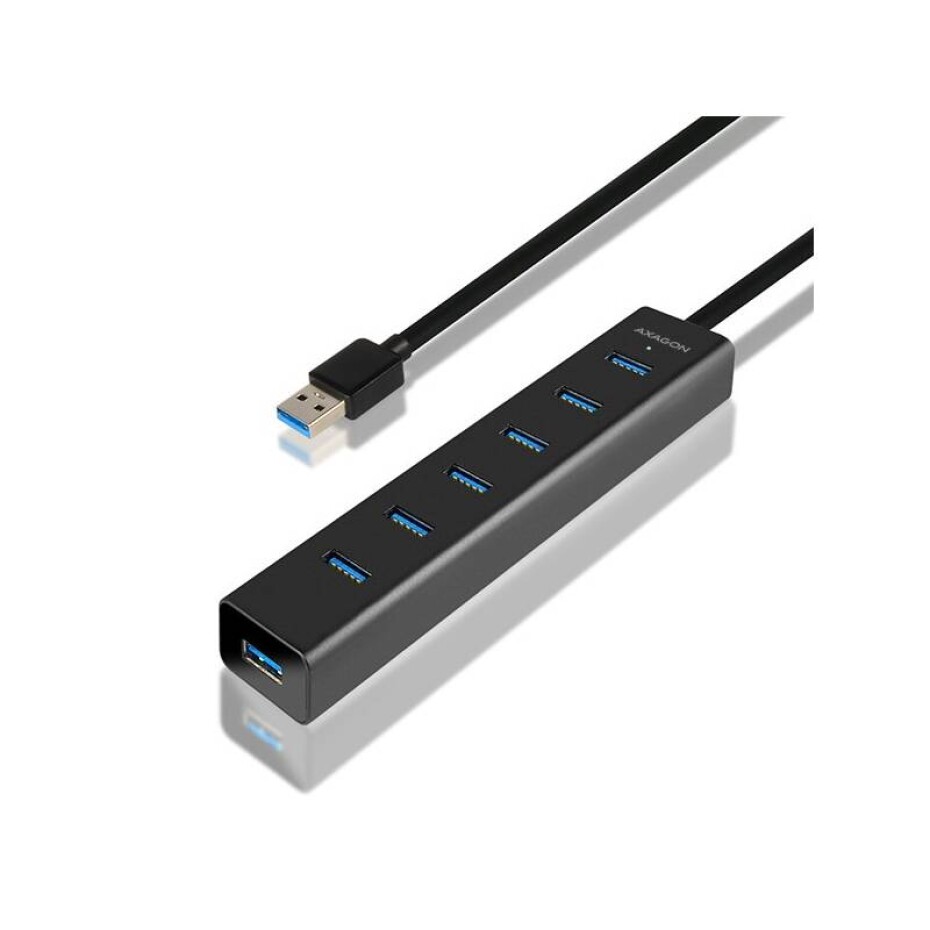 Axagon USB / 7x USB 3.0 (HUE-SA7BP) černý - main (0)