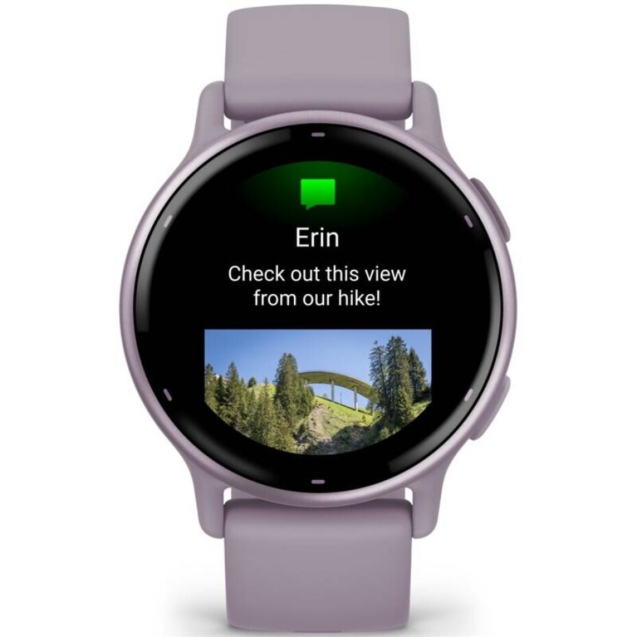 Garmin vívoactive 5 - Orchid, Silicone Band (010-02862-13) - main (0)