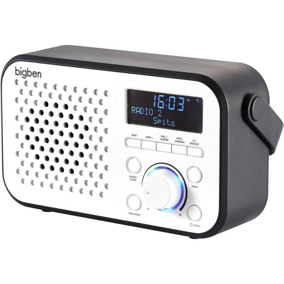 + Bigben TR24DAB černý/bílý - main (0)