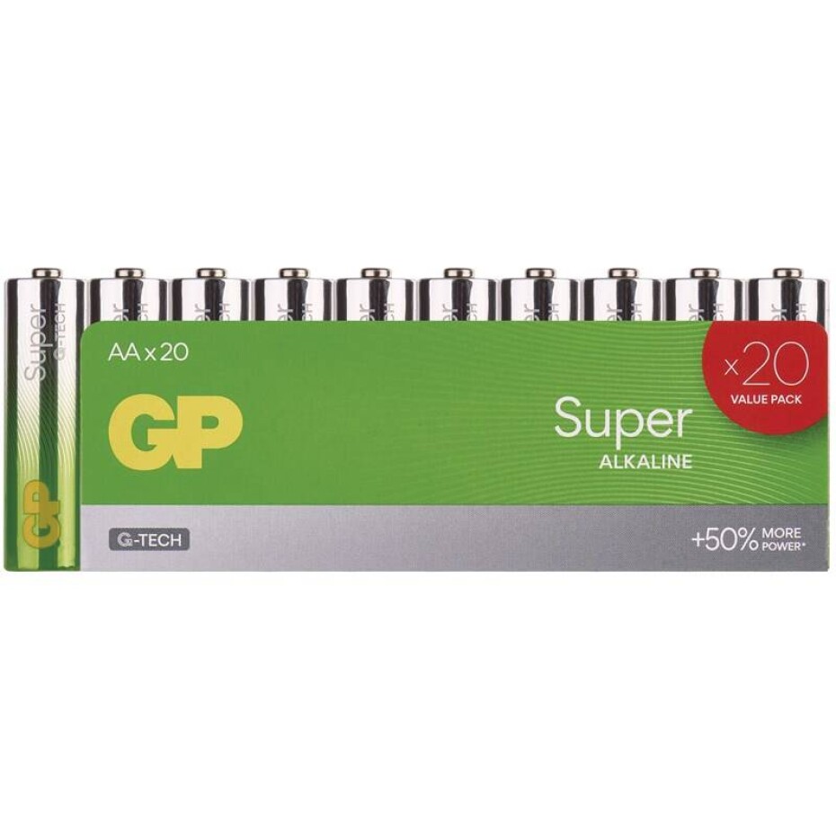 GP Super AA (LR6), 20 ks (B0120L) - main (0)