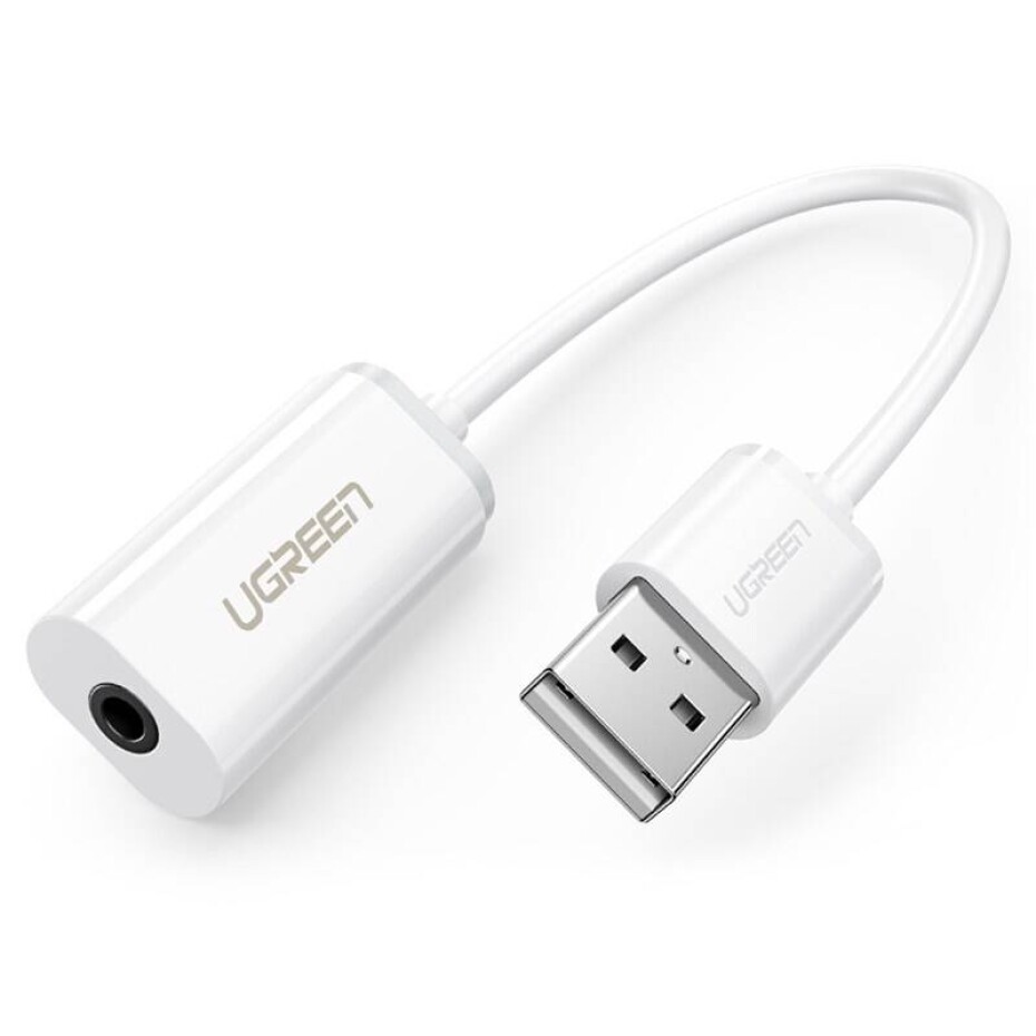 UGREEN USB/3,5mm Jack (30712) bílá - main (0)