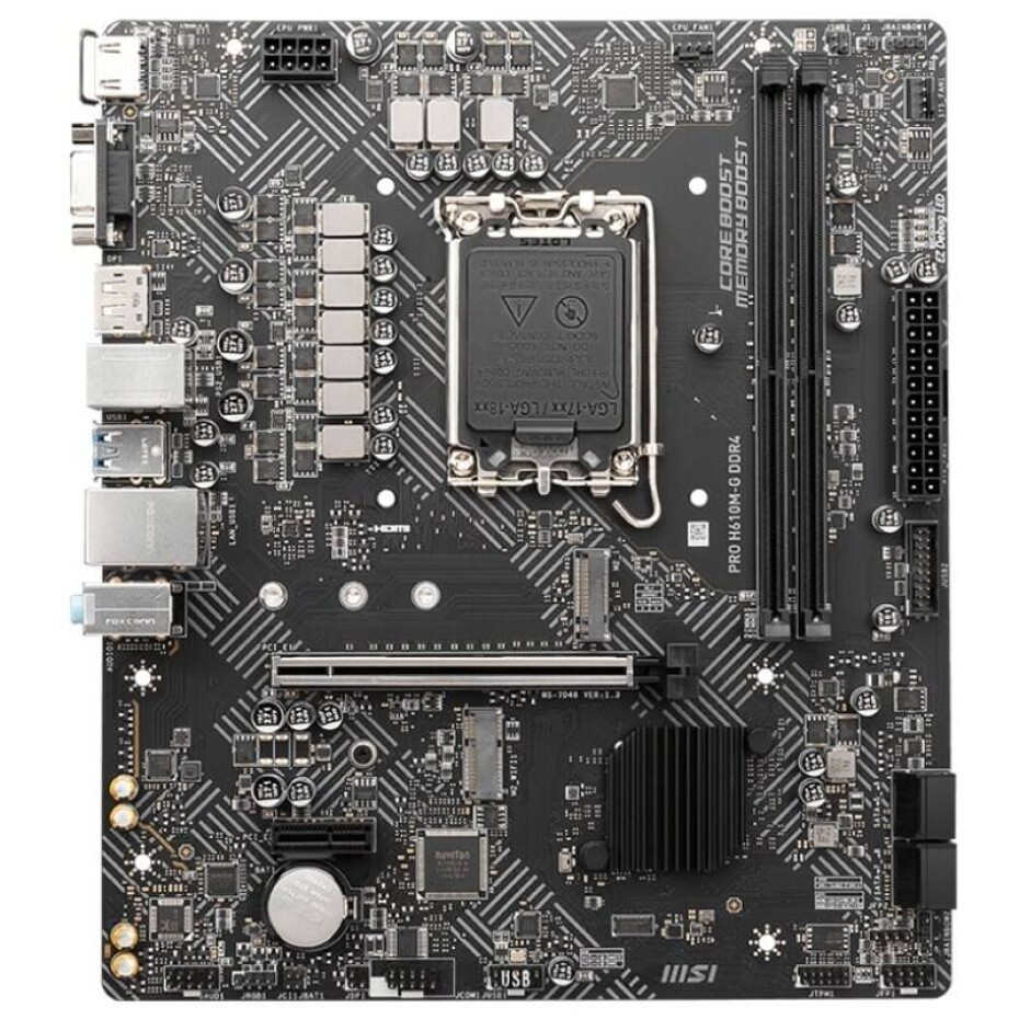 MSI PRO H610M-G (PRO H610M-G DDR4) - main (0)