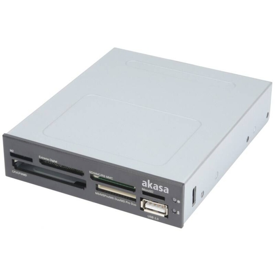 akasa AK-ICR-07, do 3.5", 6 slotů, USB 2.0 (AK-ICR-07) - main (0)