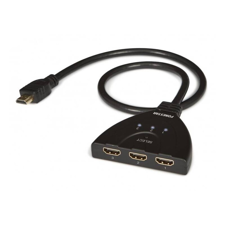Fonestar výstup HDMI/3x vstup HDMI (jbrx3033) černá - main (0)
