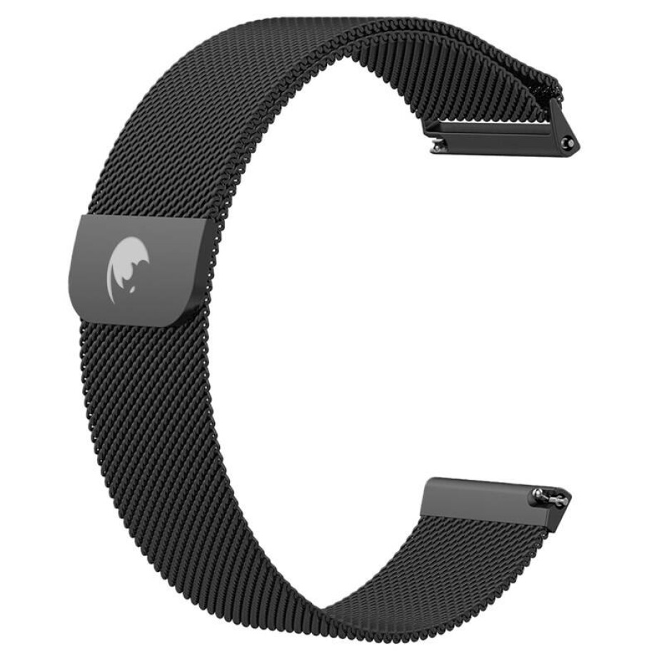 RhinoTech univerzální milánský tah Quick Release 22mm (RTMS-007-BK) černý - main (0)