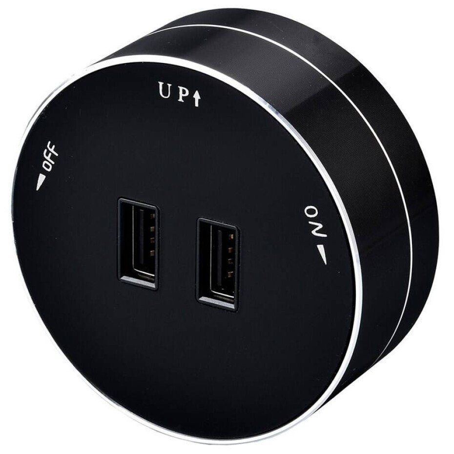 Viking 2× USB (VA50B) černý - main (0)