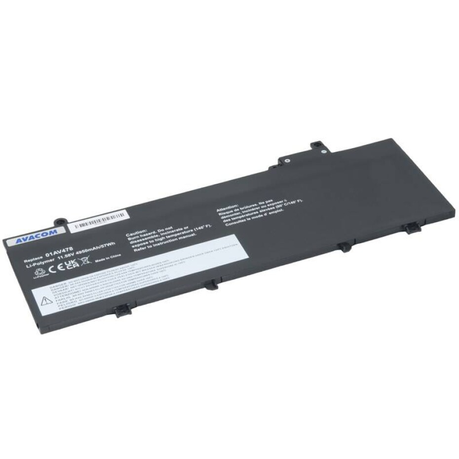 Avacom Lenovo ThinkPad T480S Li-Pol 11,58V 4950mAh 57Wh (NOLE-T480S-69P) - main (0)