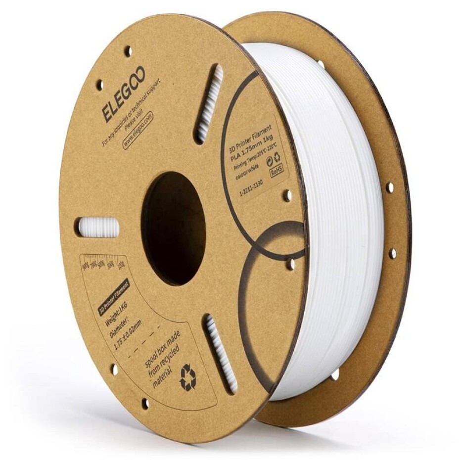 Elegoo PLA 1.75, 1kg (EPLA1W) bílá - main (0)