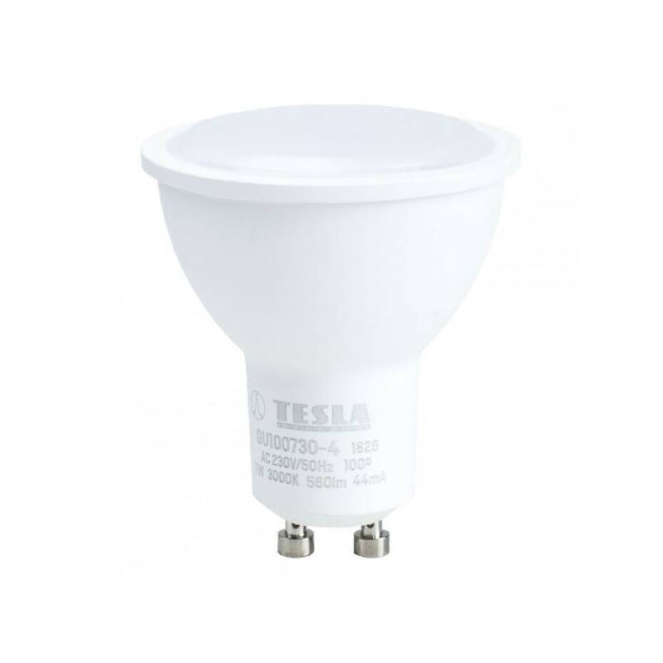 Tesla bodová, 7W, GU10, teplá bílá (GU100730-4) - main (0)