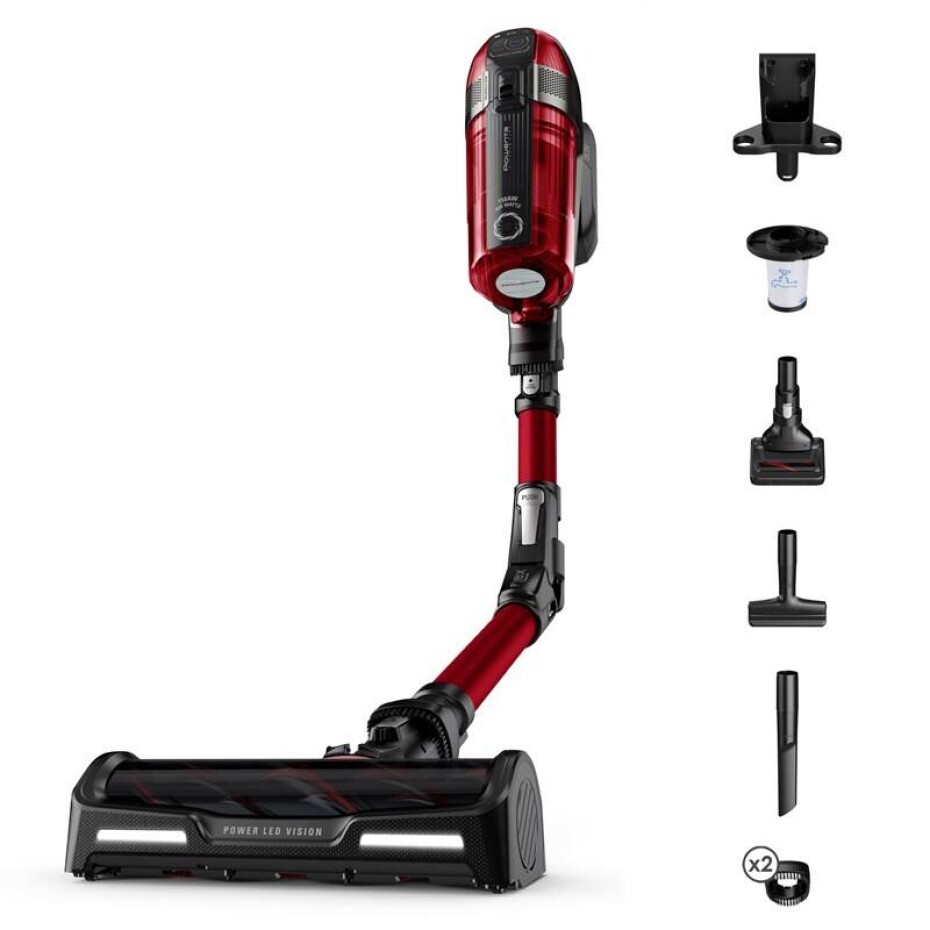 Rowenta RH98A9WO X-Force Flex 12.60 Auto Animal Care 3v1, 150 AW červený - main (0)