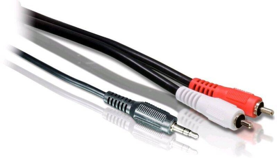 Philips 3,5 mm jack / 2x RCA, 1,5 m (SWA2527W/10) černý - main (0)