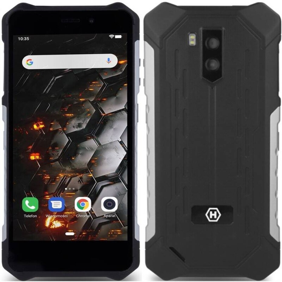 myPhone Hammer Iron 3 LTE (SMARTFON HAMMER IRON 3 LTE SILVER) černá barva/stříbrná barva - main (0)