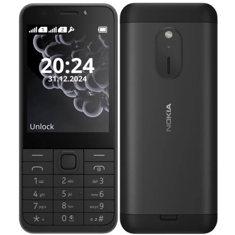 Nokia 230 (2024) (286952889) černý - main (0)