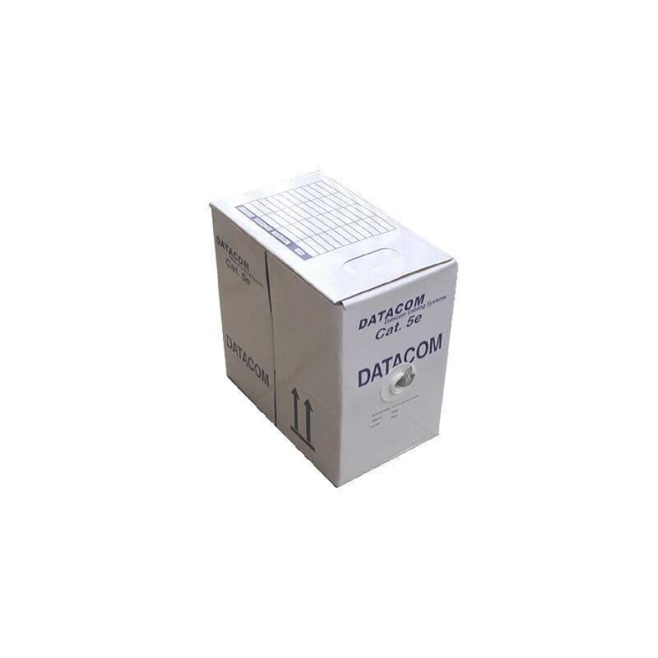 DATACOM UTP Cat.5e, PVC, box 305 m (1100) šedý - main (0)